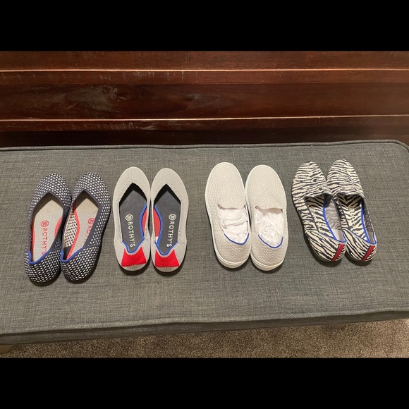 SOLD Limited Edition Cherry Ribbon Rothy’s Flats🍒 - Picture 6 of 7